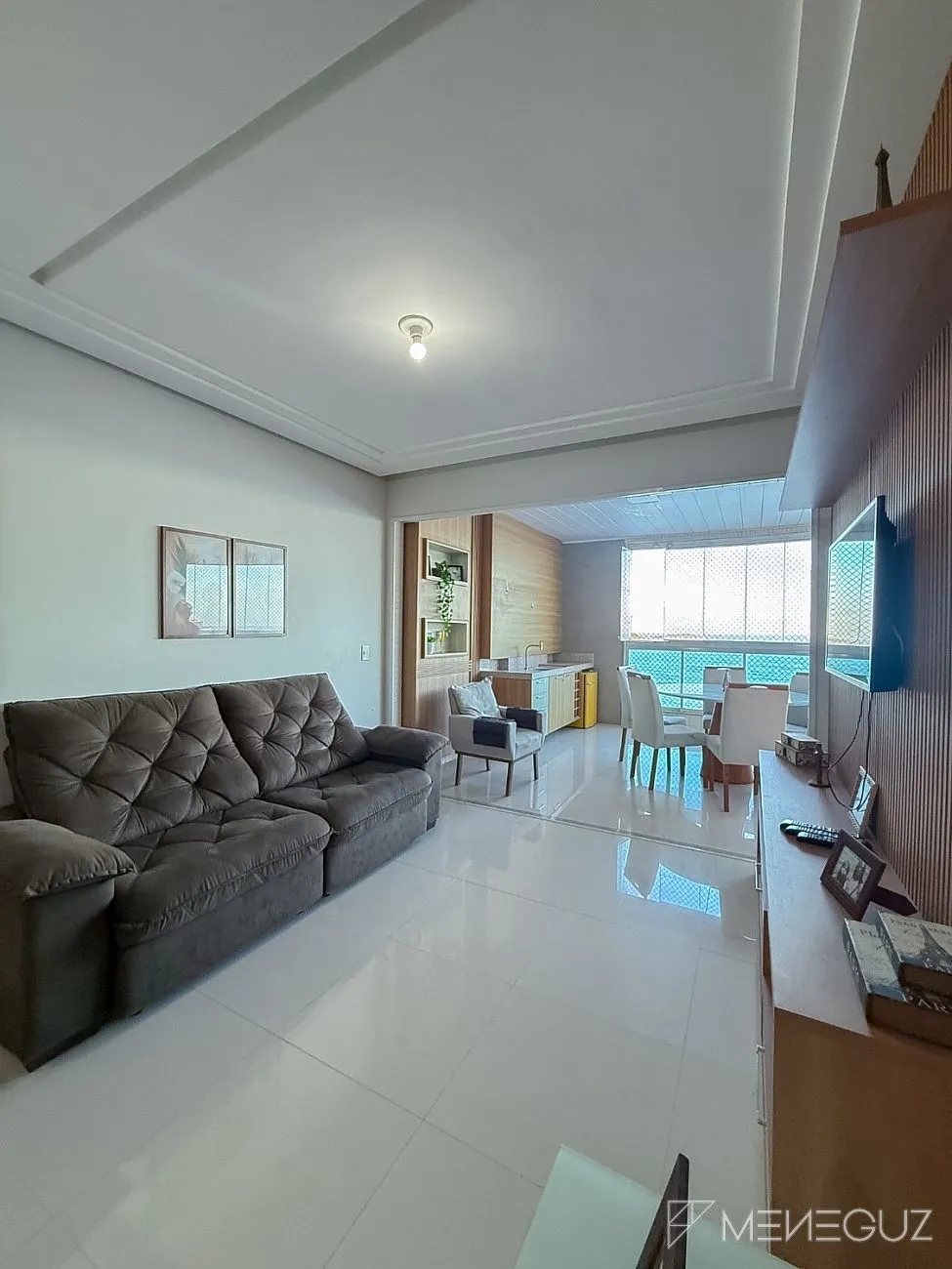 Imagem Apartamento à venda na Praia do Morro, Guarapari - 3 quartos, 2 suítes, frente mar, mobiliado