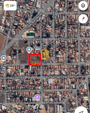 Imagem Área com 6 Lotes no Jardim Maria Inês, em Aparecida de Goiânia. - Área Total 2.255,00 Metros;Sen...