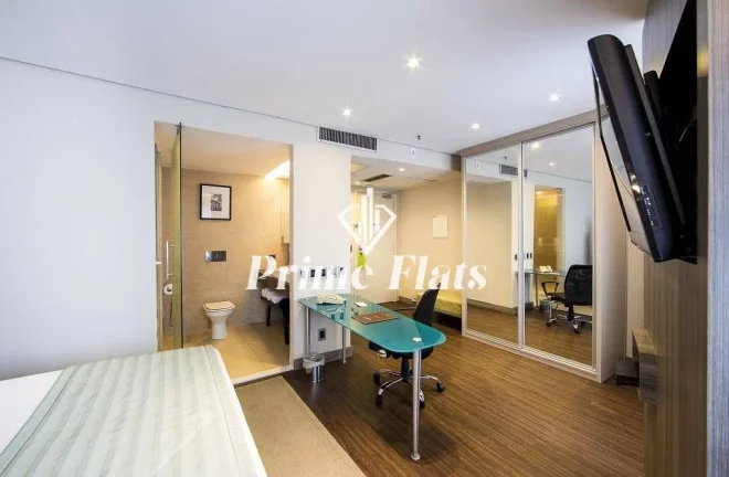 Imagem Flat disponível para venda no Radisson Vila Olímpia, com 31m², 1 dormitório e 1 vaga
