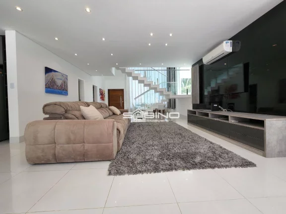 Imagem Belíssima casa à venda 5 Dormitórios 5 Suítes 450 m² de área útil - na Riviera de São Lourenço - Bertioga SP