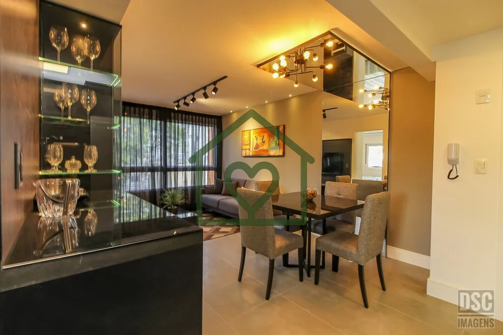 Imagem Residencial com vários opções de apartamento que vão de 1 ou 2 dormitórios, com ou sem suíte, ...