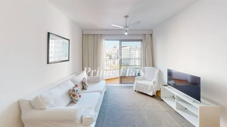 Foto do imóvel Flat disponível locação no Saint Thomas Residence Service no Jardim Paulista, com 50m², 2 dormitórios e 1 vaga em Alameda Joaquim Eugênio de Lima
