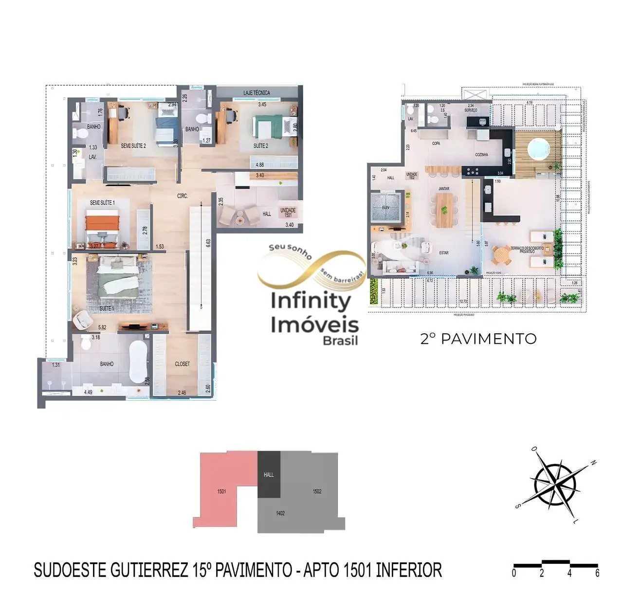 Imagem METALLO SUDOESTE - Apartamento à venda no bairro Gutierrez - Belo Horizonte/MG