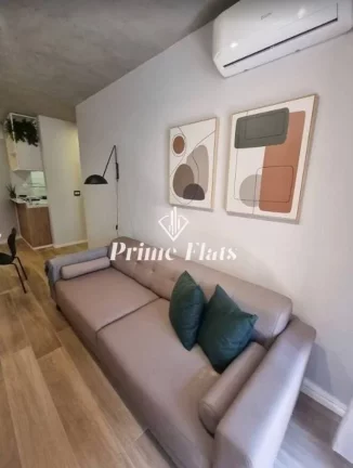 Imagem Flat disponível para locação no Condominio Edificio Flat London Residence Service no Jardim Paulista, com 42m², 1 dormitório e 1 vaga
