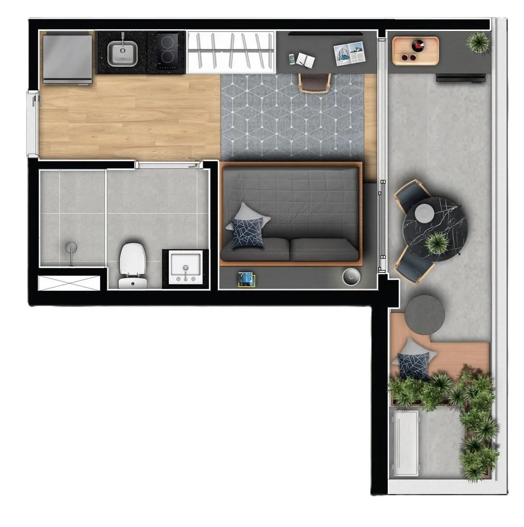 Imagem Sofisticado e com conceito wellness, o empreendimento tem o melhor da valorização, mobilidade, gas...