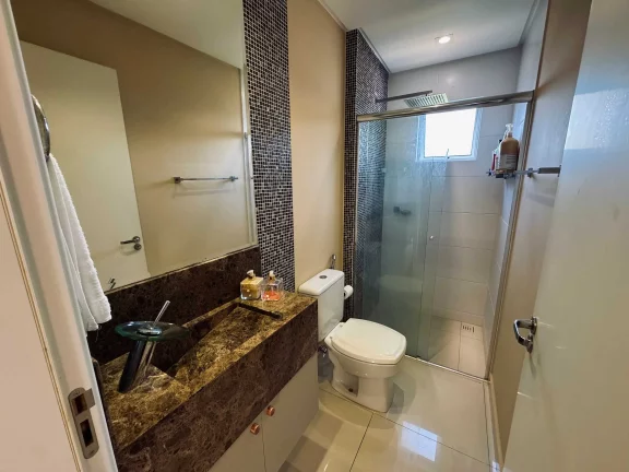 Imagem Apartamento com 3 dormitórios sendo 1 suíte e 2 vagas na garagem no Bairro - Fazenda Itajaí / SC