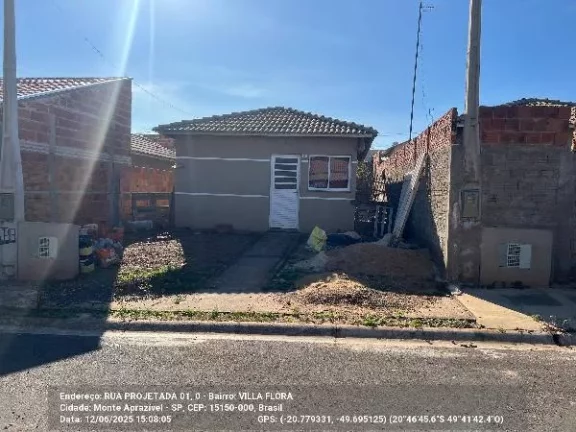 Oportunidade Única em MONTE APRAZIVEL - SP | Tipo: Casa | Negociação: Leilão | Situação: Imóvel em RUA PROJETADA 01