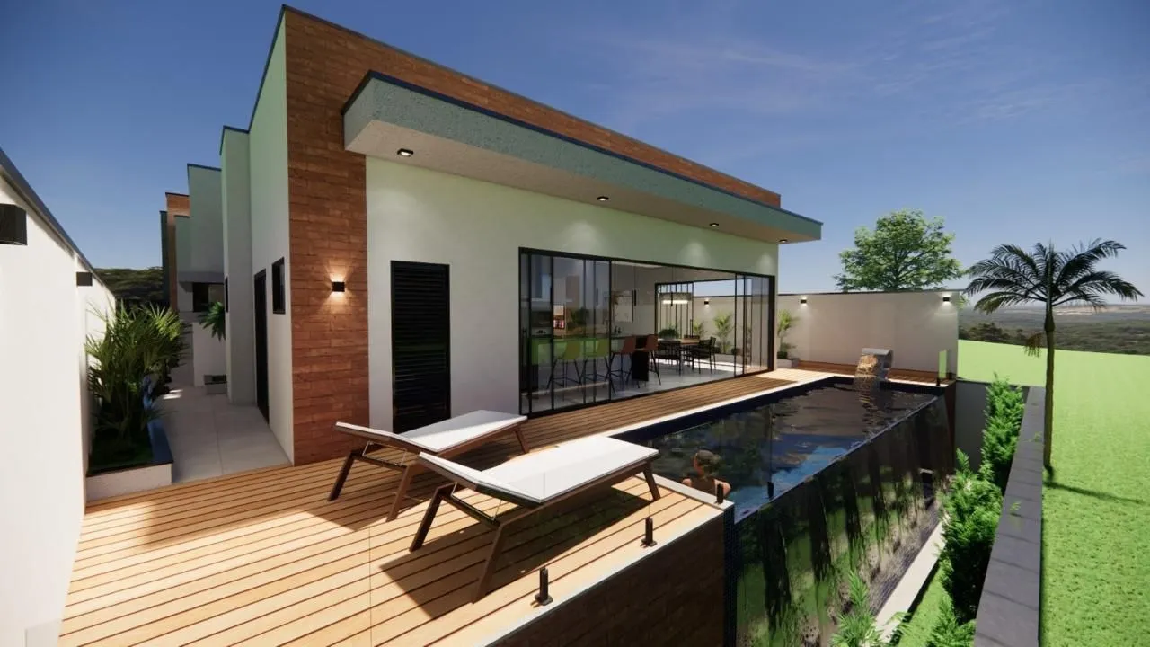 Imagem A Venda Casa de Luxo 445m2 Cond. Alphaville Castelo 4 Suítes Master
