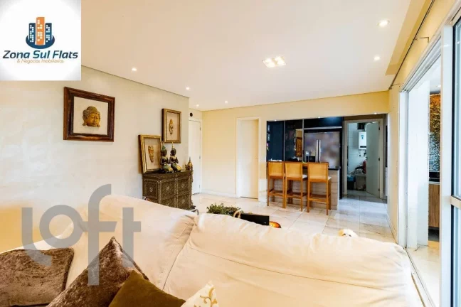 Imagem Apartamento á Venda Em Santo Amaro Com 2 Suítes e 2 Vagas - Varanda Gourmet