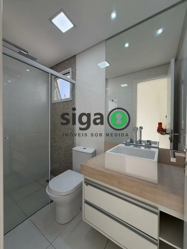 Imagem Apartamento Mobiliado para Locação com Ar Condicionado e Sacada Gourmet Próximo à Celso Garcia e M