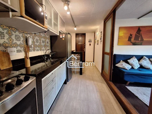 Imagem Apartamento com 1 dormitório para alugar, 32 m² por R$ 3.742,04/mês - Condomínio Porto Bracuhy - Angra dos Reis/RJ