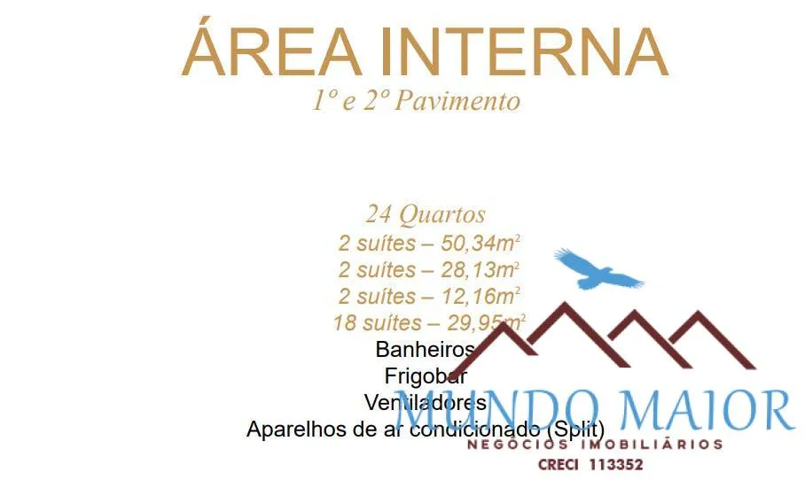 Imagem Prédio Comercial Pronto para Renda - 2.227m² - Curvelo/MG-Infraestrutura !