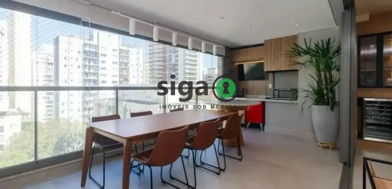 Imagem Apartamento para aluguel e venda no Brooklin com 3 quartos, 2 vagas