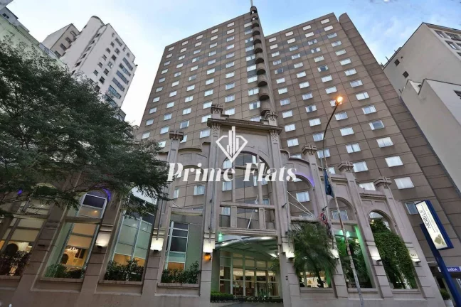 Imagem Flat disponível para venda no Slaviero Downtown São Paulo, com 24m², 1 dormitório e 1 vaga de garagem