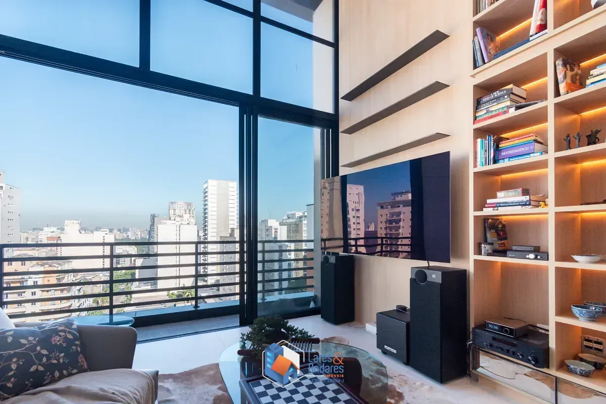 Imagem Duplex para venda em Jardim Paulista com 2 quartos, sendo 2 suítes, 108m²