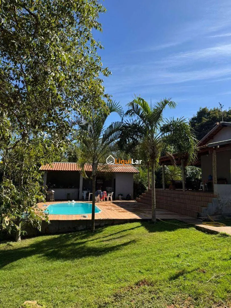 Imagem Chácara com 3.000 m² + Reserva Legal e Fundo para o Rio Aquidauana, Próxima a Campo Grande, com Piscina e Energia Solar