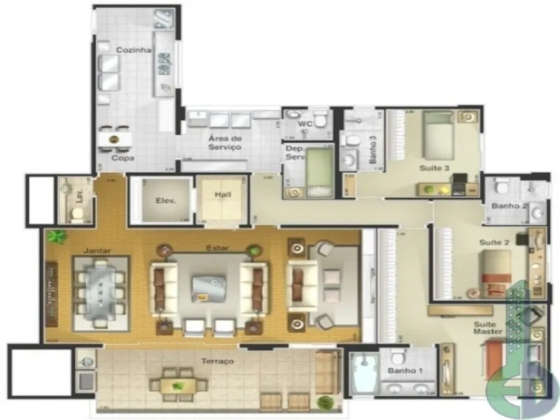Imagem Apartamento à venda com 3 dormitórios em São Caetano do Sul SP