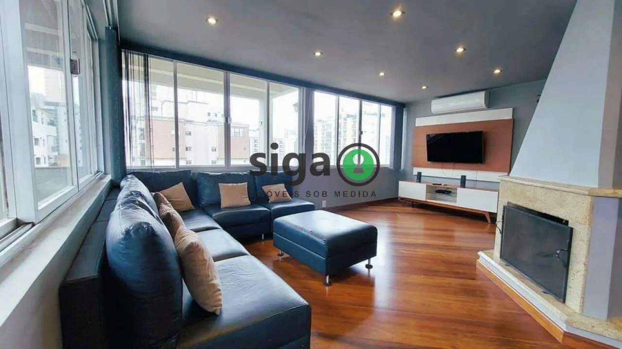 Imagem Cobertura Duplex à Venda no Brooklin, 128m² - 2 Dormitórios - 1 Suíte - Semi Mobiliada