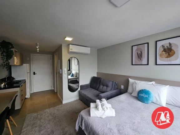 Imagem Studio Mobiliado para alugar com 25,53m², 1 Vaga no GO Rio Branco