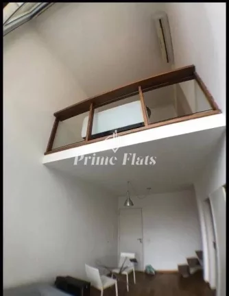 Imagem Flat disponível para locação no The Blue Loft, com 50m², 1 dormitório e 1 vaga de garagem