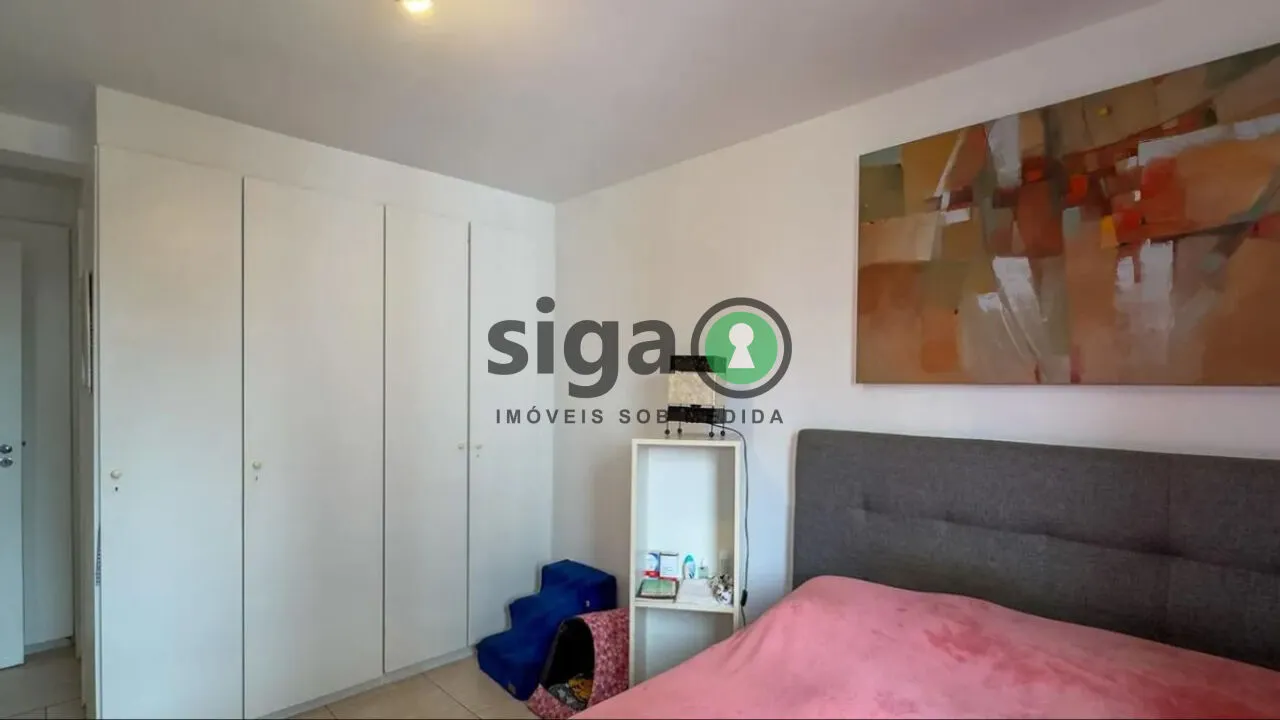 Imagem Apartamento Mobiliado com 2 Quartos no Brooklin Próximo ao Metrô.