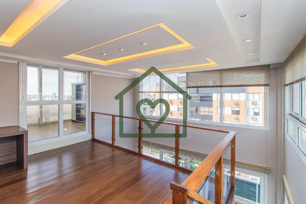 Imagem Cobertura de 109 m², possuindo uma extensão de mais 50m² de mezanino e espaço gourmet, com 1 dor...