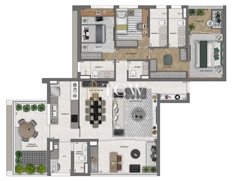 Imagem Apartamento à venda no bairro Vila Nova Conceição - São Paulo/SP, Zona Sul