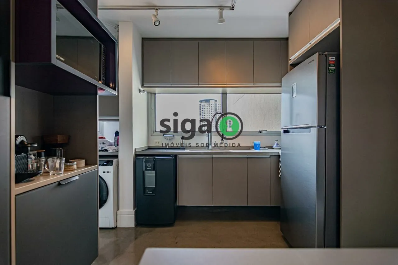 Imagem Apartamento Mobiliado no Itaim! com 2 quartos e 1 vaga.