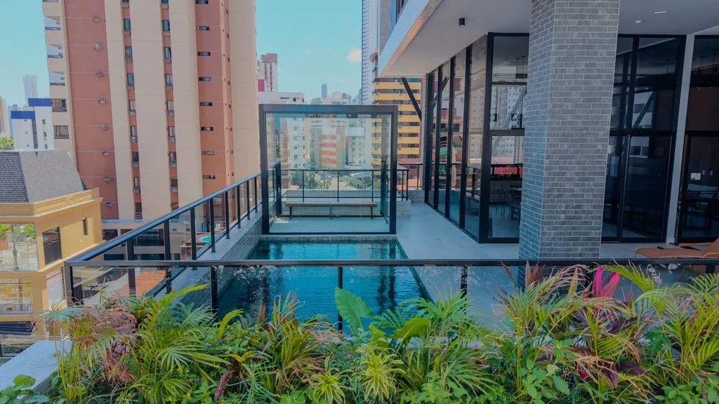 Imagem Flat com 1 dormitório à venda, 30 m² por R$ 447.996,00 - Manaíra - João Pessoa/PB