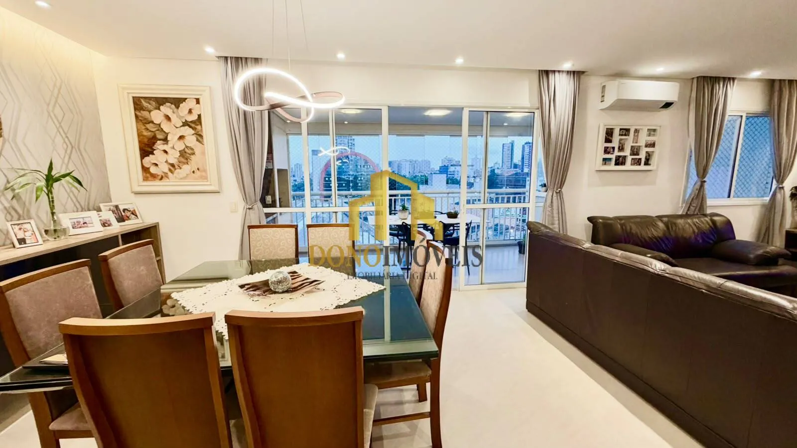 Imagem Apto à venda Centro SBC, 123m, vista livre, estuda permuta, Cond Domo Home