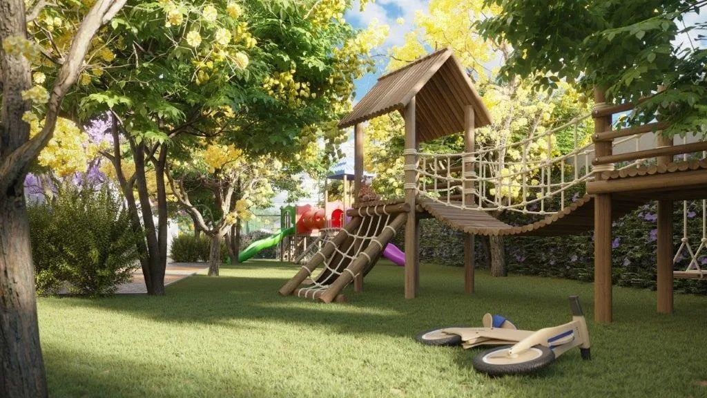 Imagem Apartamentos bem planejados e com infraestrutura completa para o bem-estar da sua família. Tudo iss...