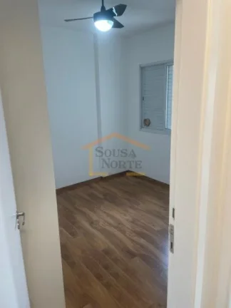 Imagem Apartamento 45m², 1 suíte, sala 2 ambientes, sacada, armários na cozinha e banheiro, área de ser...