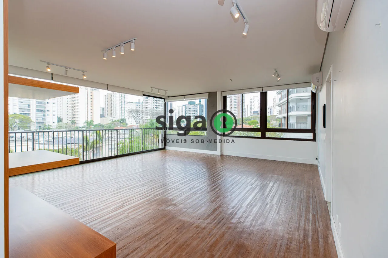 Imagem Apartamento alto padrão no Simmetria Campo Belo - 157 m² - 3 suítes - 2 vagas