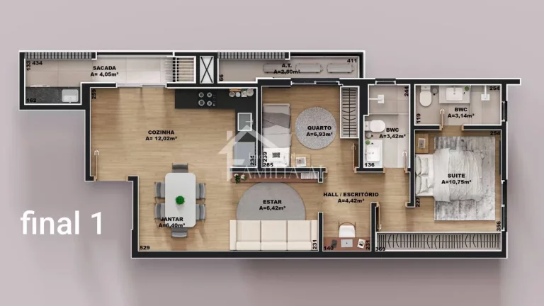 Imagem APARTAMENTO NO EDIFÍCIO VERSO - BOM RETIRO/SAGUAÇU