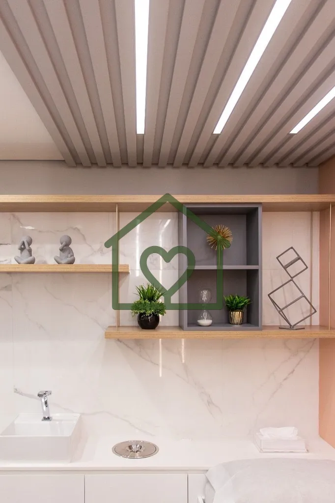 Imagem Sala comercial de alto padrão em condomínio de luxo com 40 m2 totalmente decorada e mobiliada por ...