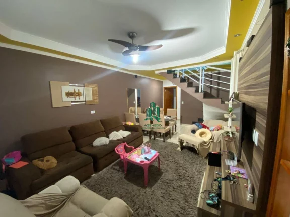 Imagem Sobrado com 3 dormitórios à venda, 200 m² por R$ 890.000,00 - Parque Flamengo - Guarulhos/SP
