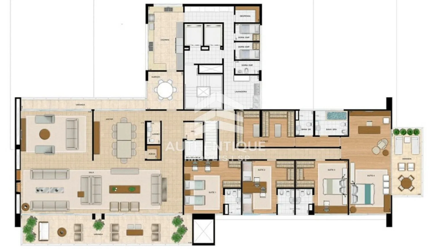 Imagem Vista Pacaembu - Perdizes - Apartamento à venda no bairro Perdizes - São Paulo/SP, Zona Oeste