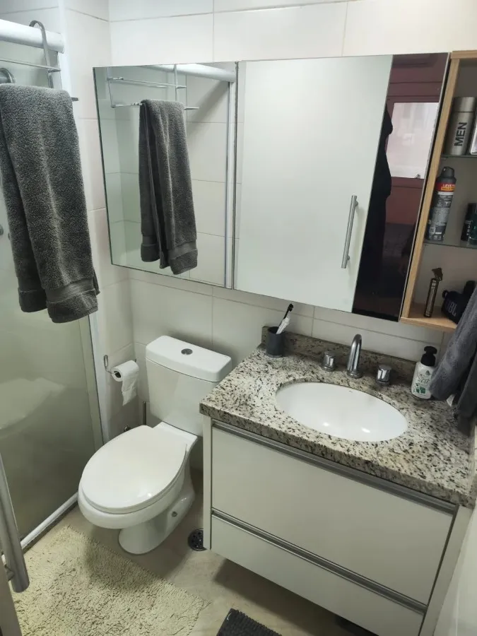 Imagem Apartamento para Venda em São Paulo, Várzea da Barra Funda, 1 dormitório, 1 suíte, 2 banheiros, 1 vaga