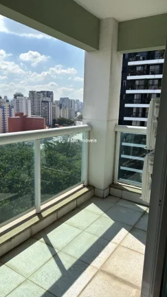 Imagem Apartamento Duplex para locação em Moema, com 2 quartos, 1 sala, 2 vagas.