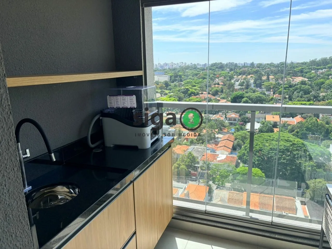 Imagem Apartamento mobiliado para venda no Alto da Boa Vista, São Paulo - SP