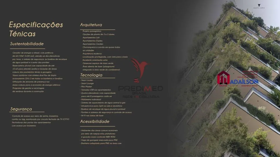 Imagem Apartamentos à venda no Live Lumis Cacupé Floripa SC