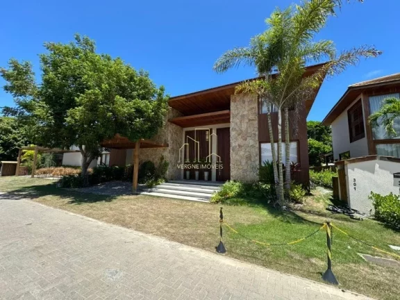 Imagem Com ambientes amplos e moderno essa casa decorada com quatro suítes e área gourmet a venda na Praia do Forte