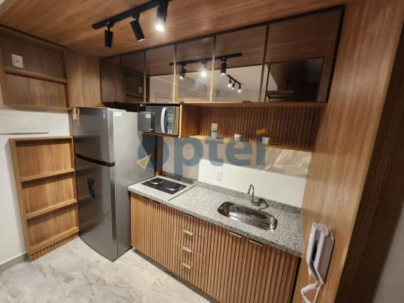 Imagem Loft de Luxo no Centro de São Bernardo: 1 quarto, 1 suíte, 1 sala, 1 banheiro, 1 vaga de garagem, 25m². Alugue já!