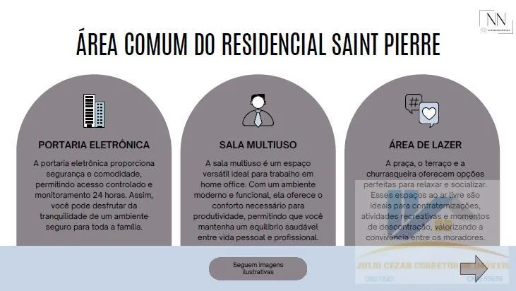 Imagem Apartamento para Venda em São José dos Pinhais, São Pedro, 3 dormitórios, 1 suíte, 2 banheiros, 1 vaga