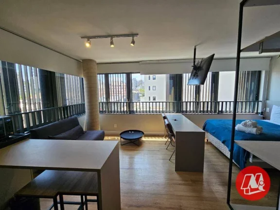 Imagem Studio com 1 dormitório para alugar, 29 m² - Auxiliadora - Porto Alegre/RS
