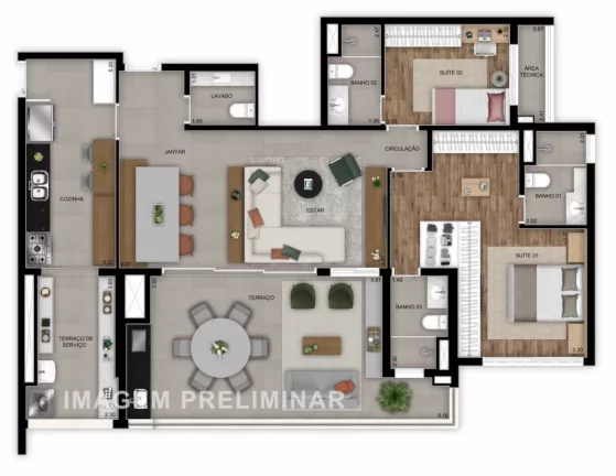 Imagem MADRE 914 - DIÁLOGO - Studio de 38m² (NR), próximo ao Mooca Plaza Shopping e à CPTM!