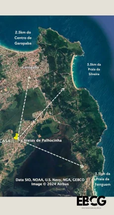 Imagem Casa Térrea a venda no Bairro Areias de Palhocinha em Garopaba-SC!