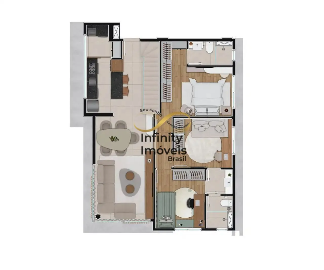 Imagem ESSENZA SERRA - Apartamento à venda no bairro Serra - Belo Horizonte/MG