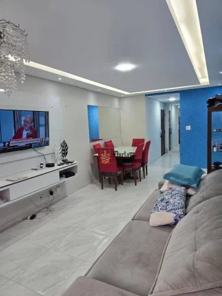 Imagem Apartamento com 3 dormitórios à venda, 107 m² por R$ 650.000,00 - Itararé - São Vicente/SP