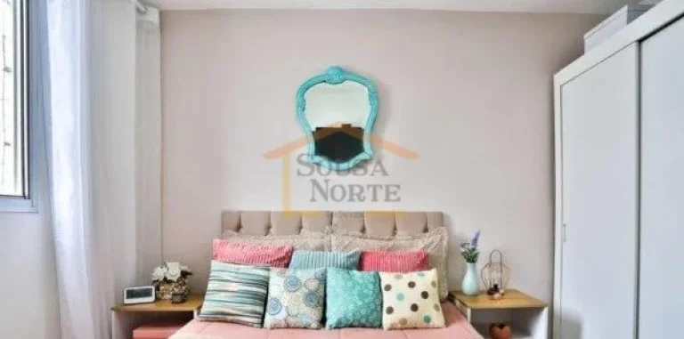 Imagem Apartamento à venda com 50m², 2 dormitórios, sala ampla, cozinha, 1 banheiro social, lavanderia.
...